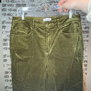 Loft | women curvy high waist skinny corduroy pants